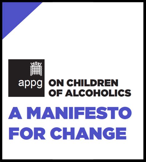 Summary Manifesto For ‘children Of Alcoholics Challenges For Policy