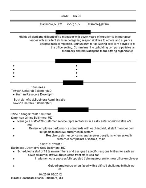 Administrative Office Manager Cv Examples For 2024 Templates And Tips