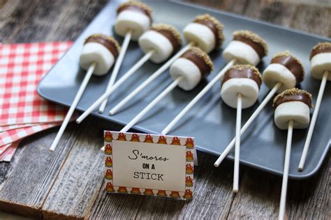 Brilliant Camping Themed Party Ideas Easy Party Food Favors And Free Printables Fab Everyday