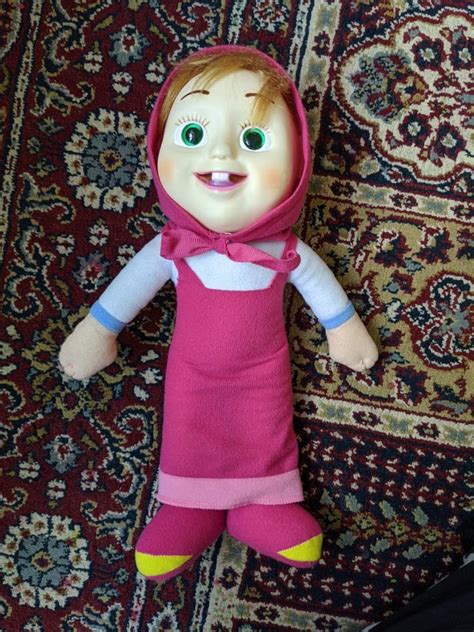 Masha And The Bear Doll Hobbies And Toys Toys And Games On Carousell
