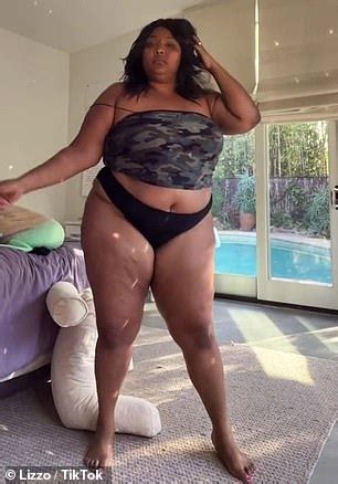 Lizzo Dances In Her Underwear As She Teases Upcoming Music In An Animated TikTok Daily Mail Online