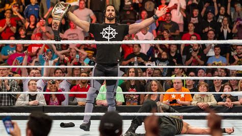 Seth Rollins Returns Wwe Extreme Rules 2016 Wwe Afpkudos