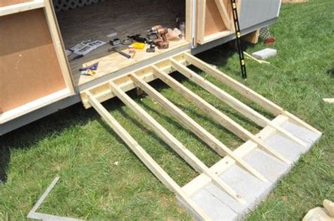 Building Ramp For Shed How To Build A Shed Ramp Simple Step By Step