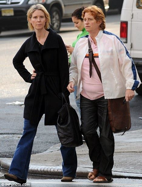 Cynthia Nixons Lesbian Partner Christine Marinoni Secretly Gives Birth