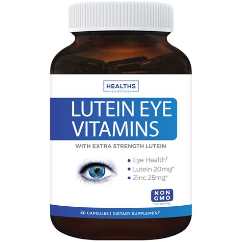Shop vitamins, multivitamins and specialty supplements for working out, staying healthy and achieving goals at gnc. Lutein Eye Vitamins (NON-GMO) Vision Support Supplement ...