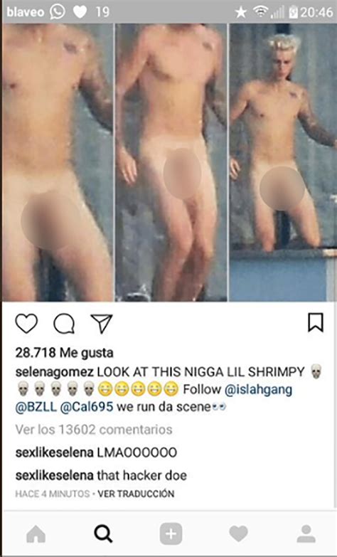 Hackearon El Instagram De Selena Gomez Y Publicaron Fotos De Justin Bieber Al Desnudo Infobae