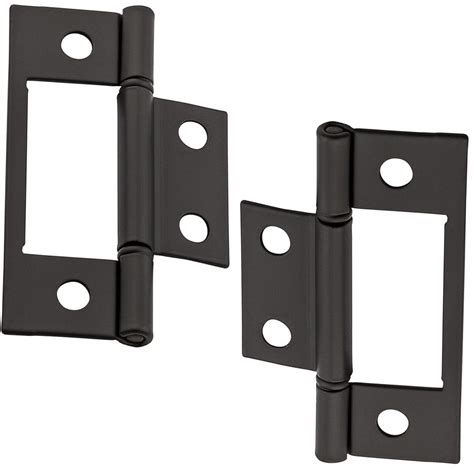 national hardware n830 434 bi fold non mortise door hinges 3 inch oil rubbed bronze on steel 2