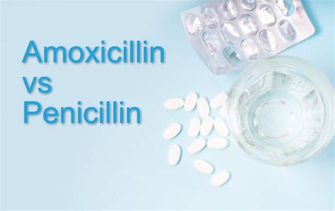 Amoxicillin Vs Penicillin Which Antibiotic Is Better