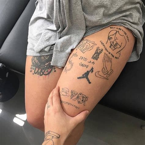 Aesthetic Female Minimalist Tattoo Sleeve Best Tattoo Ideas