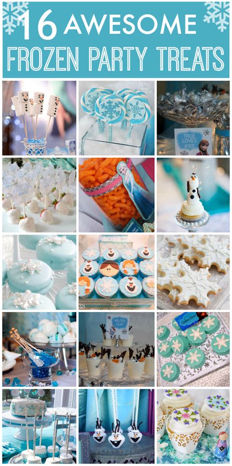 16 Frozen Party Treats Youll Love Catch My Party