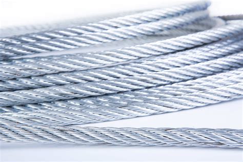 6x19 Iwrc Galvanized Wire Rope Groove Industrial