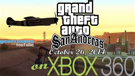 Gta San Andreas Confirmed Xbox 360 Oct 26th Release Youtube