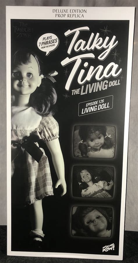 Bif Bang Pow The Twilight Zone Talky Tina Doll Prop Replica Bbp 5009a