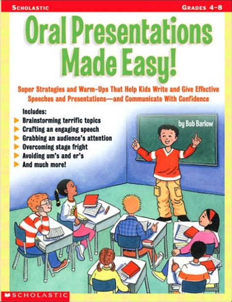 Oral Presentations Made Easy Super Strategies And Warm Ups That Help
