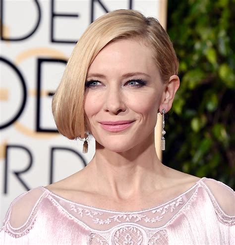 Cate Blanchett Golden Globes 2016 Makeup Beautygeeks