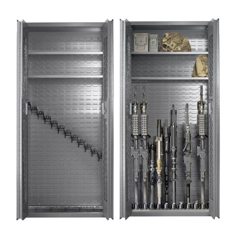 Our concealment furniture with gun storage can be finished with paint, wood stain, or left unfinished. Weapon Storage Cabinet: Model 72
