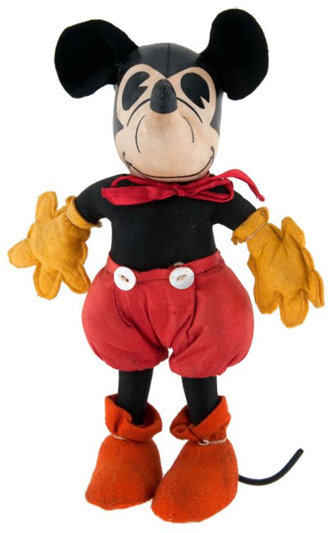 hake s mickey mouse high quality early doll distributed by borgefeldt