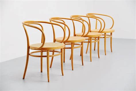 Thonet Dining Chairs Model 209 Austria 1979 Massmoderndesign