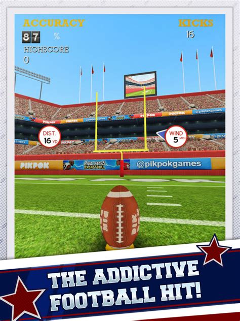 App Shopper Flick Kick Field Goal Kickoff Games