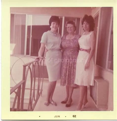 1960s Women Found Photo Color Free Shipping Original Snapshot Vintage 99 17 B £658 Picclick Uk