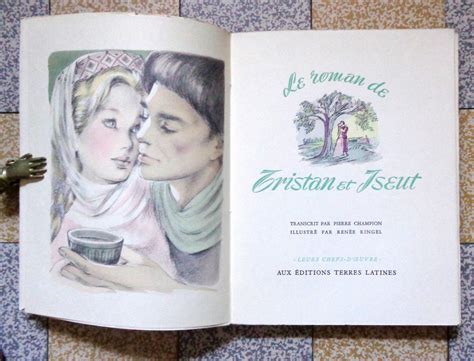 Le Roman De Tristan Et Iseut By Champion Pierre Transcription