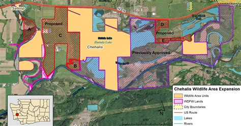 Expanding The Chehalis Wildlife Area Among Six Proposed Land