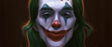 2560x1080 Joker Closeup Artwork 2560x1080 Resolution Hd 4k Wallpapers Images Backgrounds