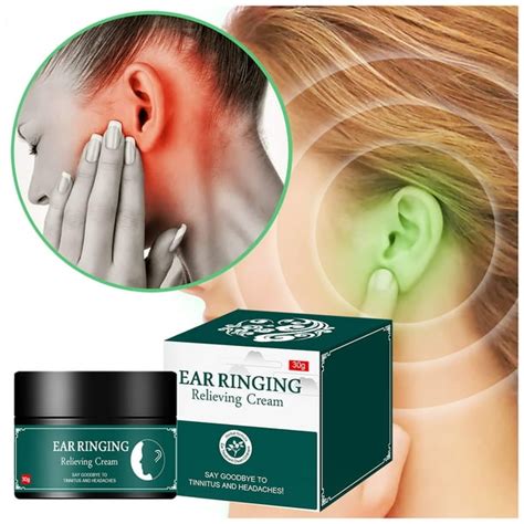 Ear Care Cream Ringing Relieving Cream Herb Essence Ointment Headaches
