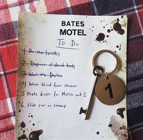 Seconds Bates Motel Room Key W Minor Scratches Etsy Bates Motel