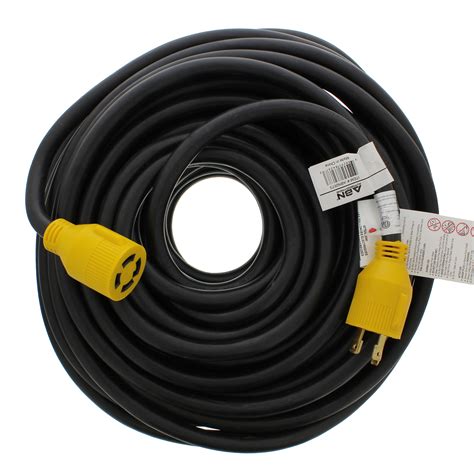 Dumble 30 Amp Rv Power Cord For Generator And Transfer Switch 50 Foot