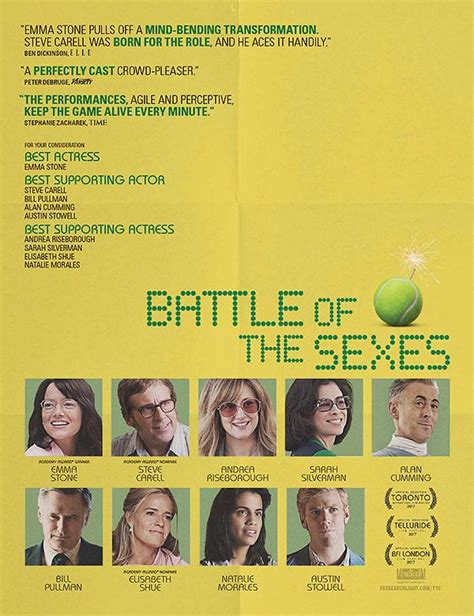 Battle Of The Sexes Jonathan Dayton And Valerie Faris 2017 Best Supporting Actor Steve