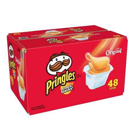 Pringles Original Snack Stacks 3216 Ounce 48 Count Buy Online In