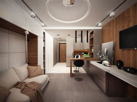 5 Stylish And Organized Mini Apartments Apartment Design Studio