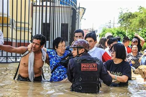 Perú La Furia De El Niño Costero En El 2017