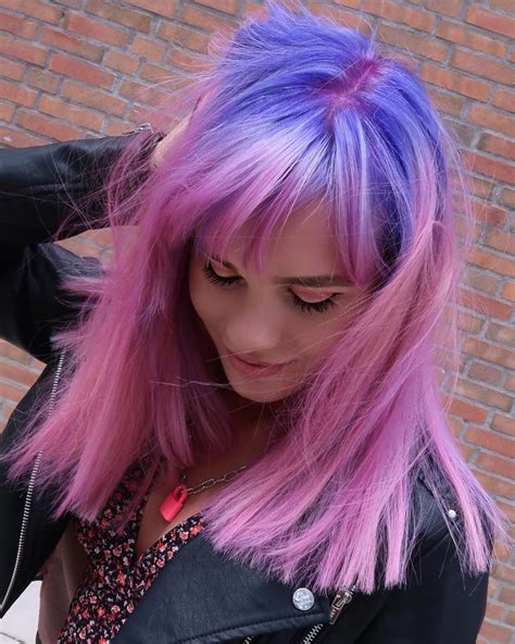 Pink Aesthetic Haircolor 💜💕 By The Rainbowroom Haircolorstudio In 2020