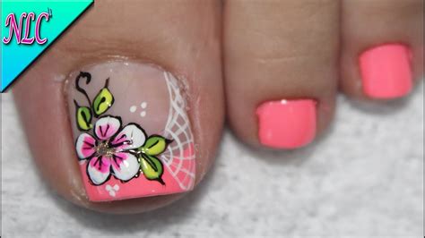 La decoracion de uñas para pies es imprescindible para esas temporadas de verano. DISEÑO DE UÑAS PARA PIES FLORES SENCILLAS - FLOWERS NAIL ...