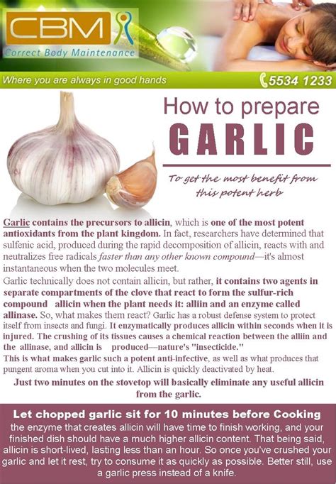 How To Prepare Garlic For Eating Correct Body Maintenance