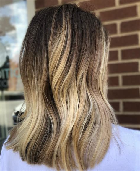 Color Melt Root Color Brown Hair Blonde Balayage Ombré Hair