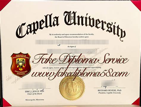 How To Obtain A Fake Capella University Diploma Online