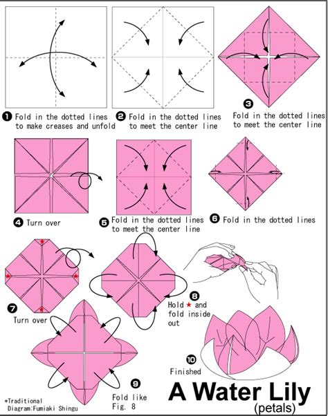 Beginner Diy Origami Lotus Flower Annighoul