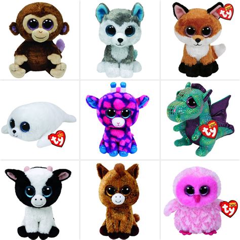 Toys Stuffed Animals And Plush Toys Ty Beanie Boos Frost Exclusive 6 Inch