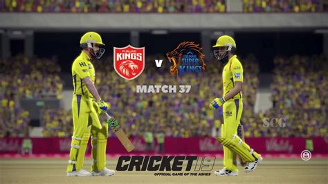 Ipl 2021 Csk V Pbks Match 37 Cricket 19 Pc Gameplay 1080p 60fps Youtube