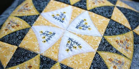 Free Project Instructions On How To Create Quilt Blocks In The Hoop