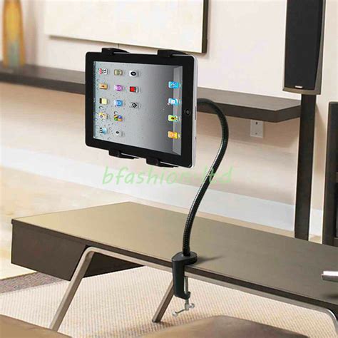 Strictly no cancellation of orders after check out and while in transit 7 days replacement warranty. 360 Gooseneck Table Desk Bed Wall Mount Stand Holder For ...