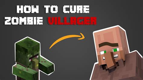 How To Cure Zombie Villager Minecraft 118 Guide Tagalog Youtube