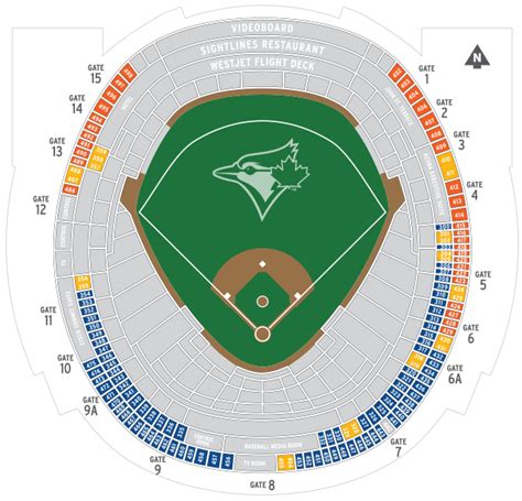 Postseason Suite Map And Prices Toronto Blue Jays