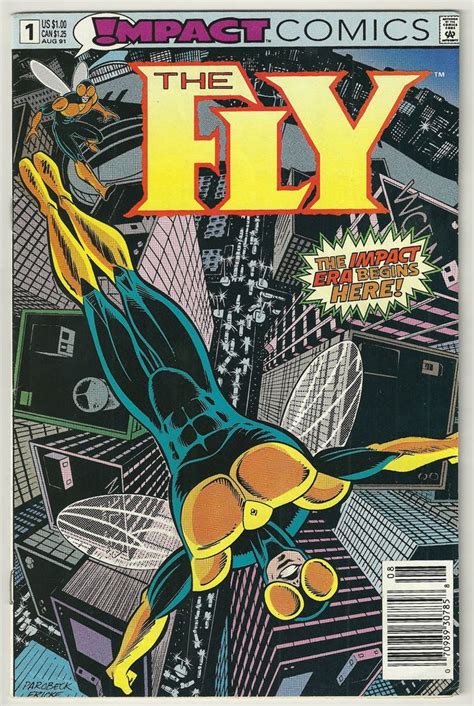 The Fly 1 Aug 1991 Dc For Sale Online Ebay Comic Book Covers