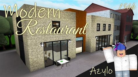 Welcome To Bloxburg Casual Modern Restaurant Modern Restaurant Cafe
