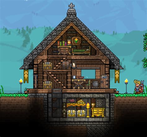 From an underwater oasis to swinging from the treetops, here are the best ideas for your next terraria build terraria building ideas. PC - Ballin' houses by Eiv | Page 4 | Terraria Community ...