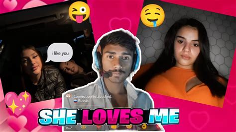 She Fall In Love With Me On Omegle Omegle Gabbar696 Youtube
